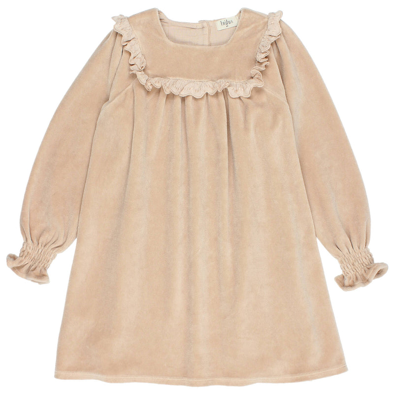 Samtkleid Velvet Macadamia