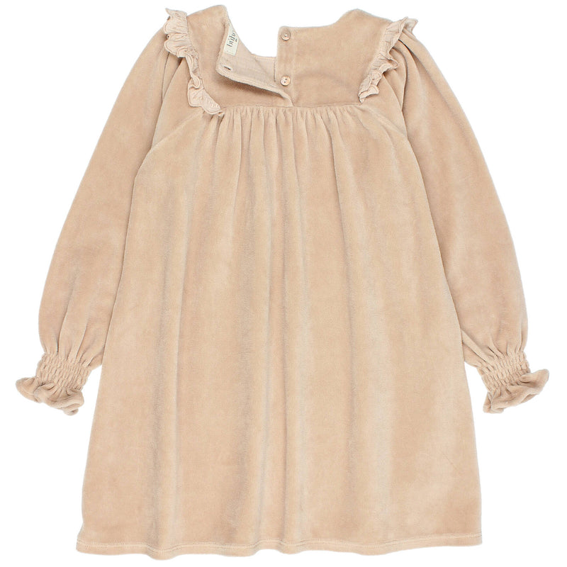 Samtkleid Velvet Macadamia