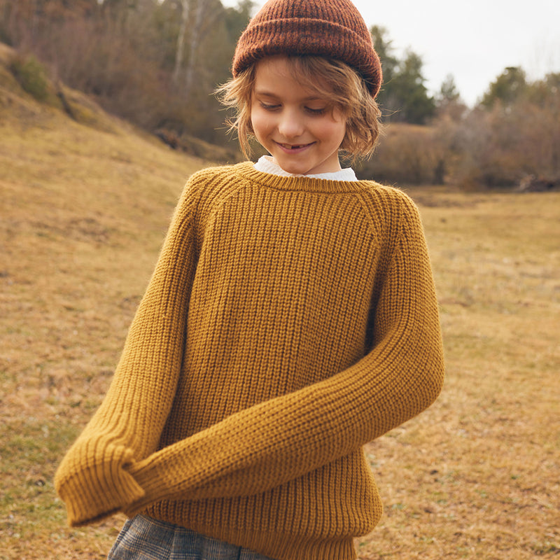 Soft Knit Cardigan Ocre