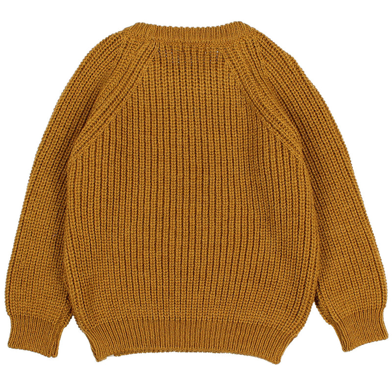Soft Knit Cardigan Ocre