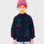 Bobo Cherry All Over Turtle Neck Jumper