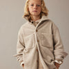 Soft Mélange Bamboo Shirt Jacket - Alghero Stone