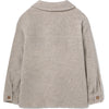 Soft Mélange Bamboo Shirt Jacket - Alghero Stone