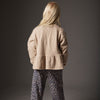 Soft Brushed Knit Cardigan Sweater - Annaba Stone