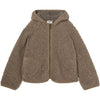 Mélange Sherpa Knit Jacket - Azores Taupe