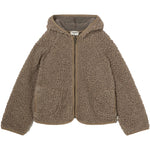 Mélange Sherpa Knit Jacket - Azores Taupe