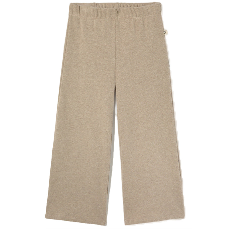 Soft Brushed Knit Wide Pants - Elena Stone