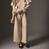 Soft Brushed Knit Wide Pants - Elena Stone