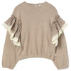Soft Brushed Knit Sweater - Licata Stone