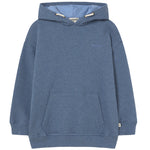 Mélange Fleece Hooded Sweatshirt - Orlando Chambray