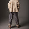 Organic Cotton Animal Print Twill Pants - Paola Stone