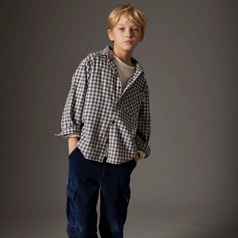 Gingham Flannel Shirt - Samuel Stone