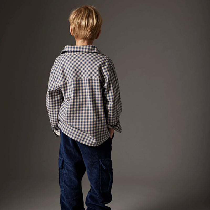 Gingham Flannel Shirt - Samuel Stone