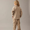 Soft Brushed Knit Sweater - Timor Stone