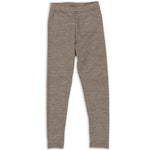 Leggings Schurwolle/Seide Walnuss