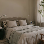 Adult Muslin Bettwäsche Set Plum