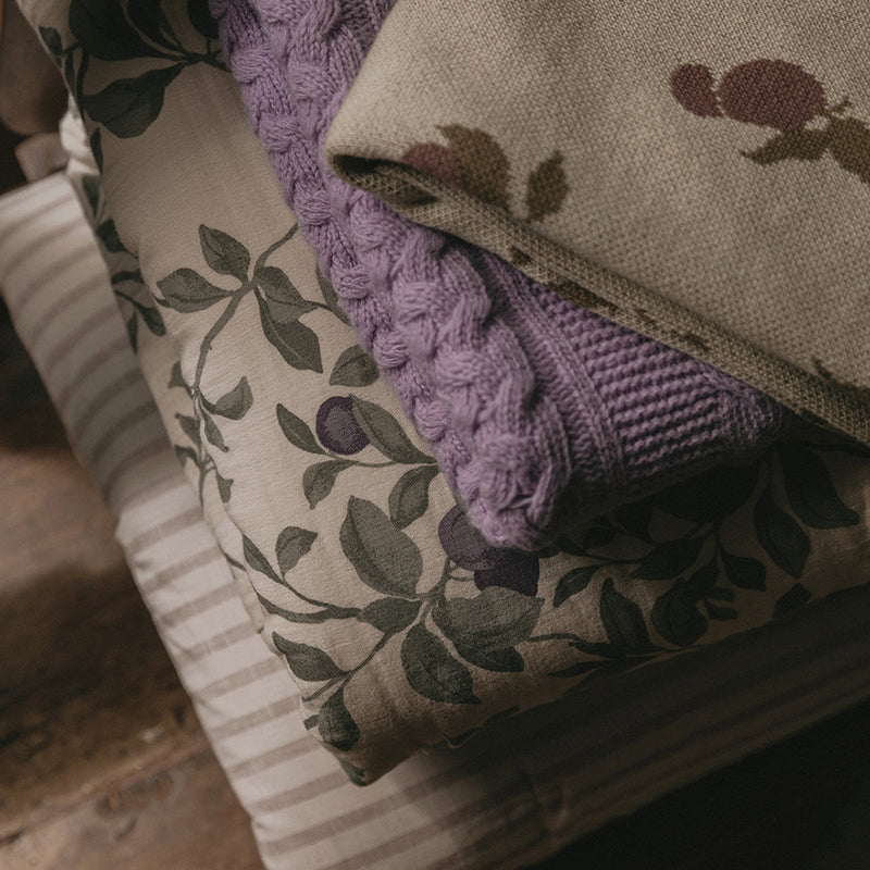 Mulltücher 2er Set Plum 60 x 60 cm