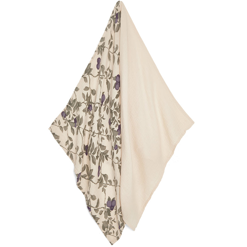 Mulltücher 2er Set Plum 60 x 60 cm