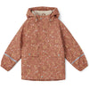 Gefütterte Regenjacke Flora Brick