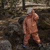 Gefütterte Regenjacke Flora Brick