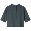 Baby L/S Pocket Tee GOTS Blue Grey