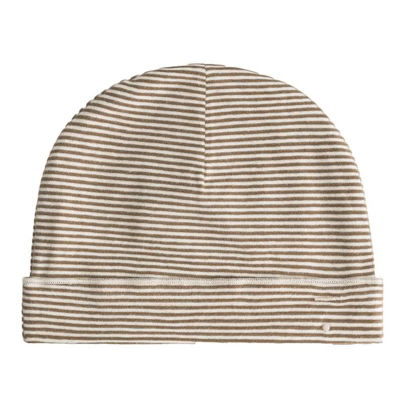 Baby Beanie GOTS Woody Cream