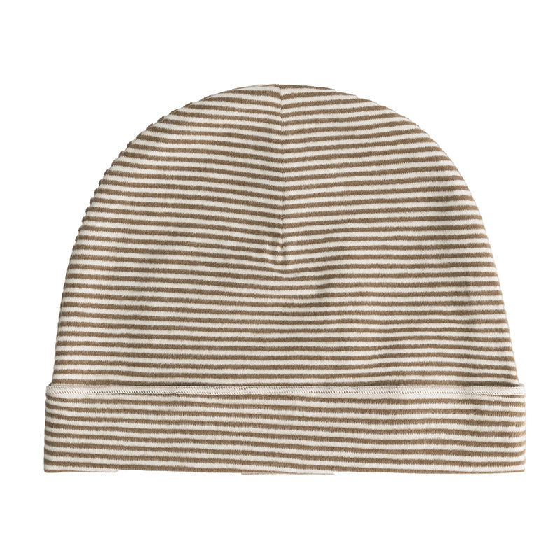 Baby Beanie GOTS Woody Cream