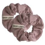 2er Set Scrunchies GOTS Berry