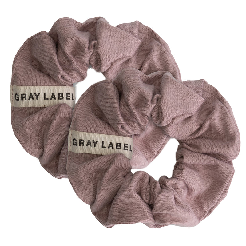 2er Set Scrunchies GOTS Berry