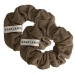 2er Set Scrunchies GOTS Woody
