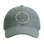 Baseball Cap GOTS Blue Grey