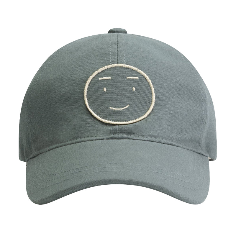 Baseball Cap GOTS Blue Grey