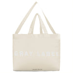 Canvas Shopper GOTS White