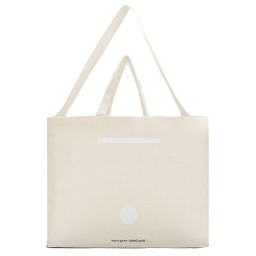 Canvas Shopper GOTS White