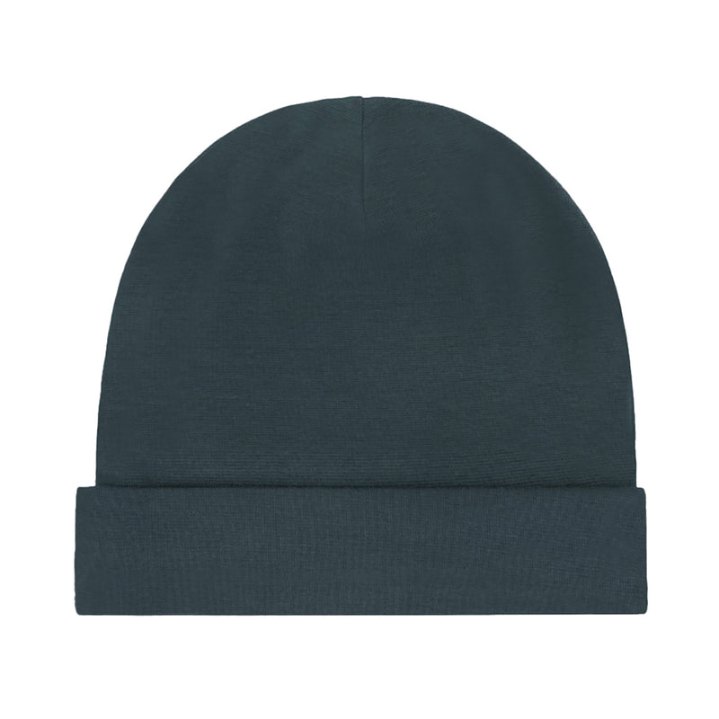 Bonnet GOTS Blue Grey