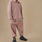 Track Pants GOTS Berry