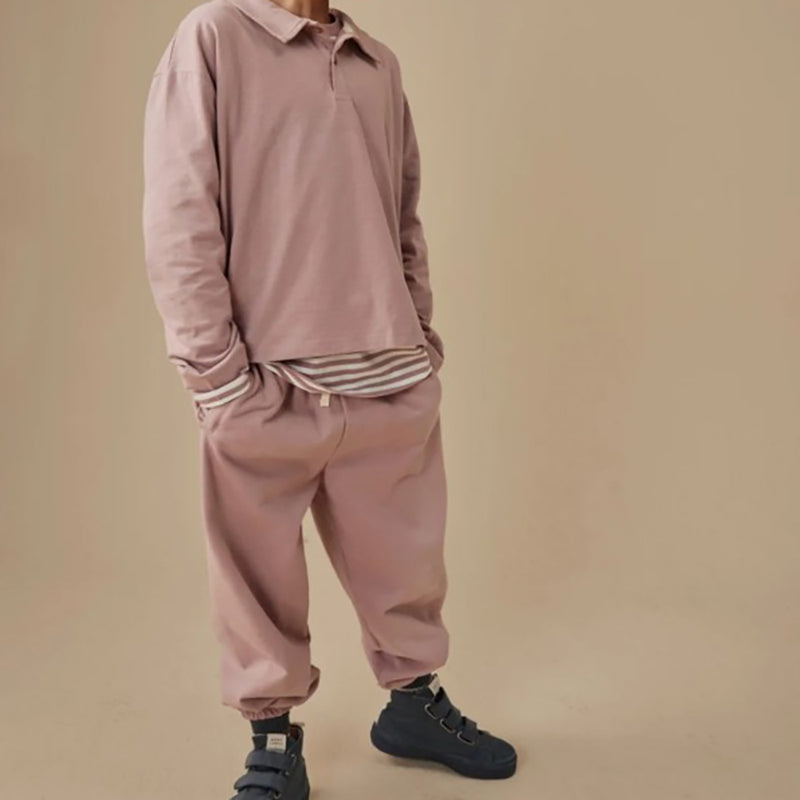 Track Pants GOTS Berry
