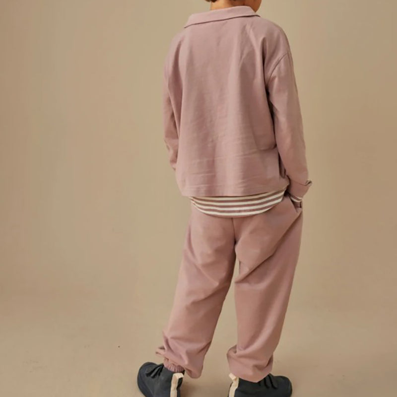 Track Pants GOTS Berry