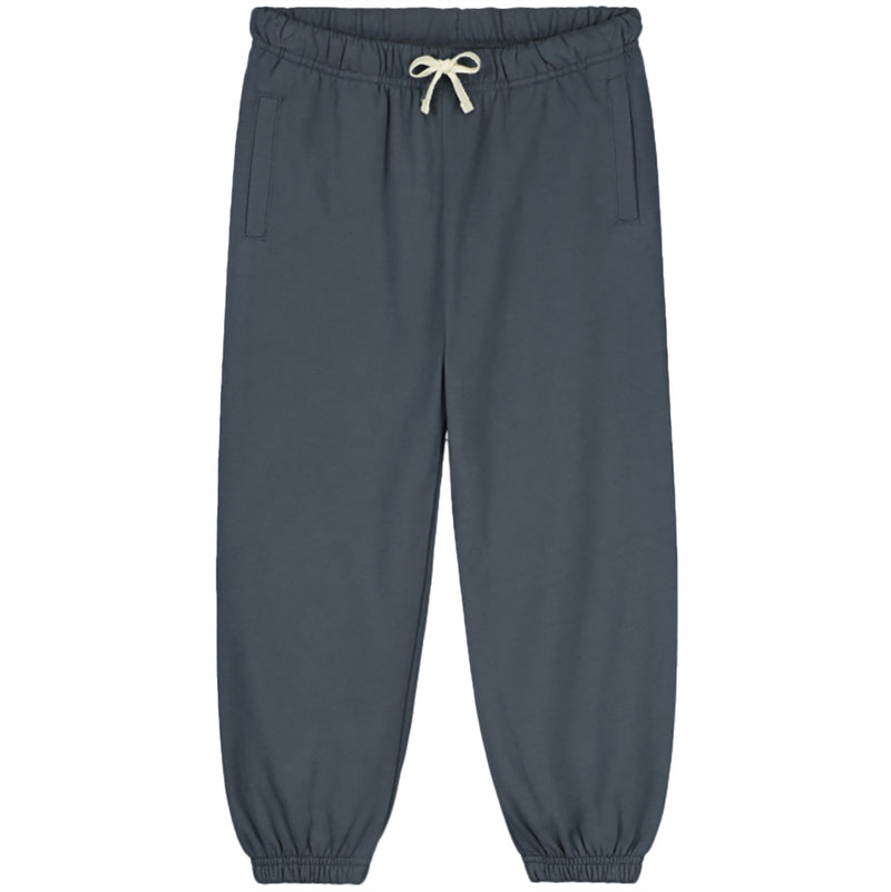 Track Pants GOTS Blue Grey