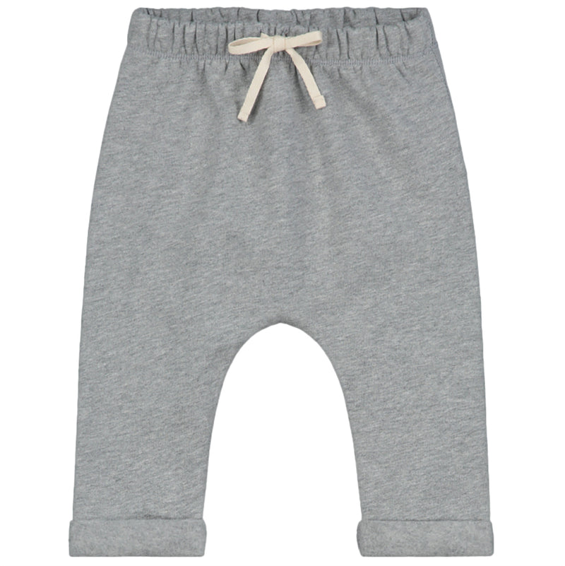 Baby Pants GOTS Grey Melange
