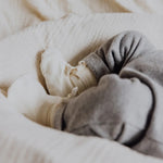 Baby Pants GOTS Grey Melange