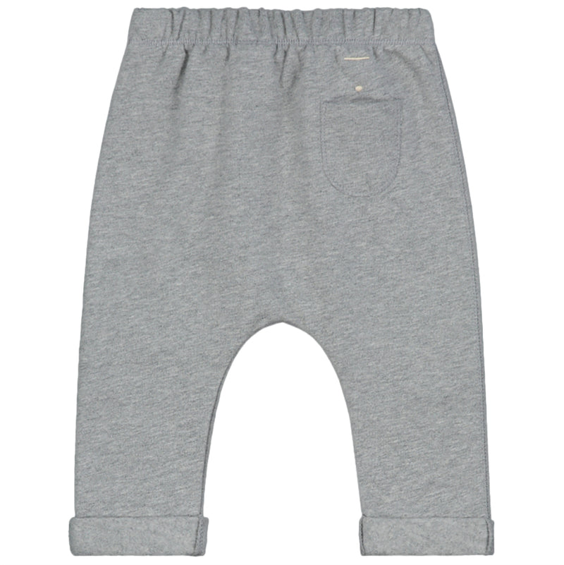 Baby Pants GOTS Grey Melange