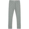 Leggings GOTS Blue Grey Cream