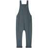 Latzhose Salopette w/ Seam GOTS Blue Grey