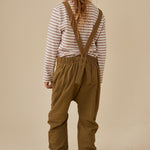 Latzhose Salopette w/ Seam GOTS Woody
