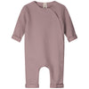 Baby Suit with Snaps GOTS Berry
