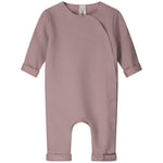 Baby Suit with Snaps GOTS Berry