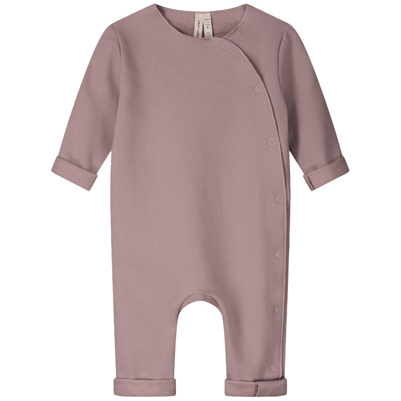 Baby Suit with Snaps GOTS Berry