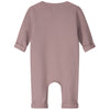Baby Suit with Snaps GOTS Berry