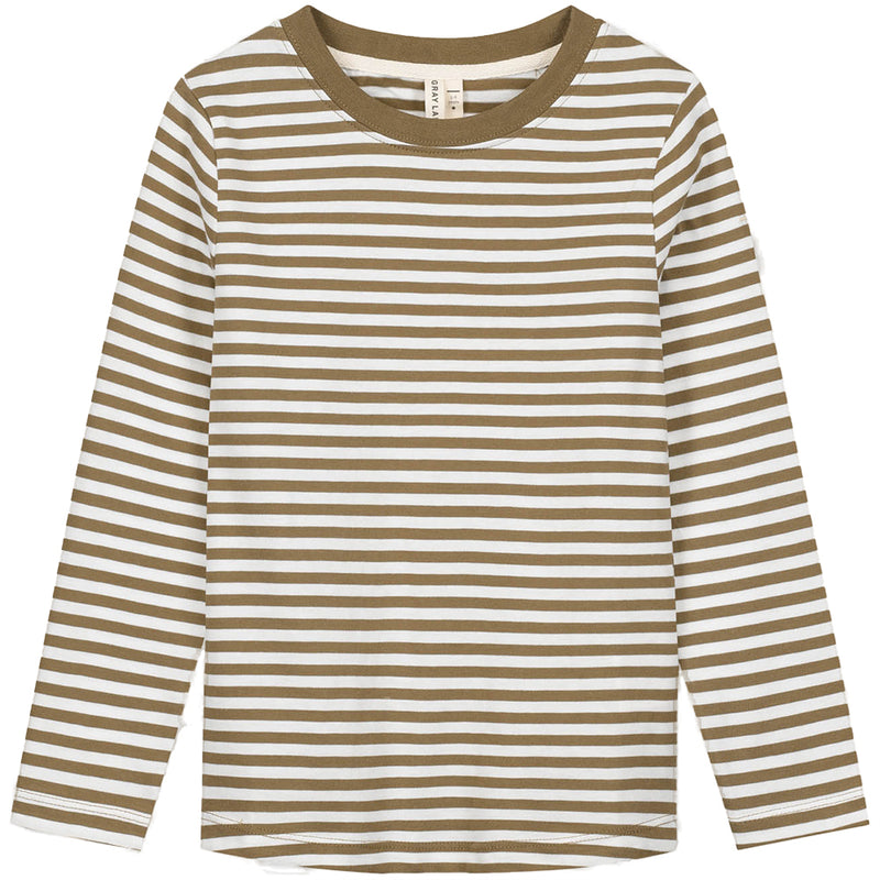 L/S Tee GOTS Woody Cream